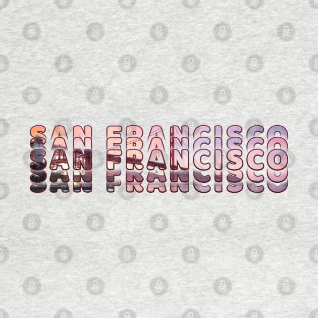 Global Cities: San Francisco City-USA by Da Vinci Feather